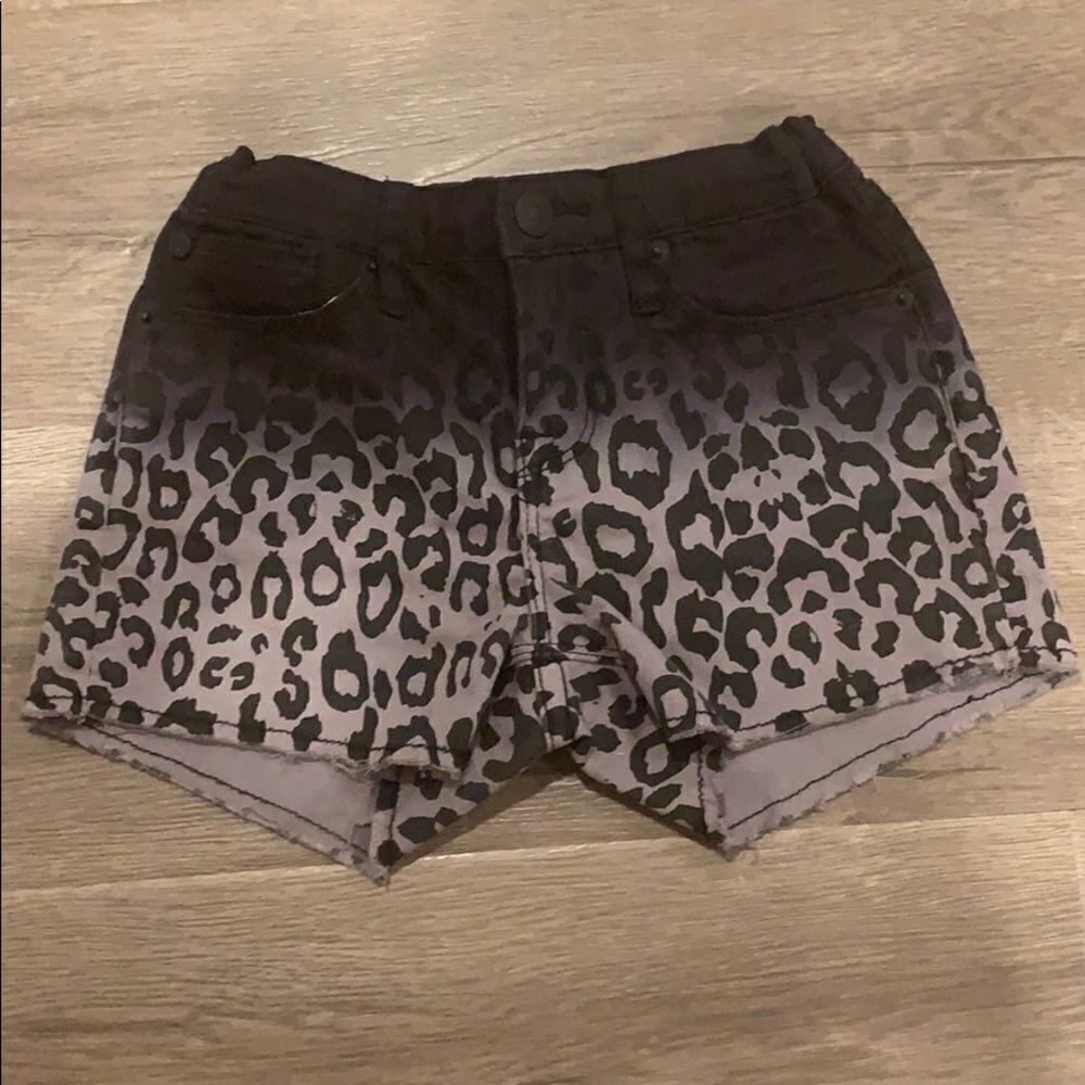 Hudson animal print  shorts